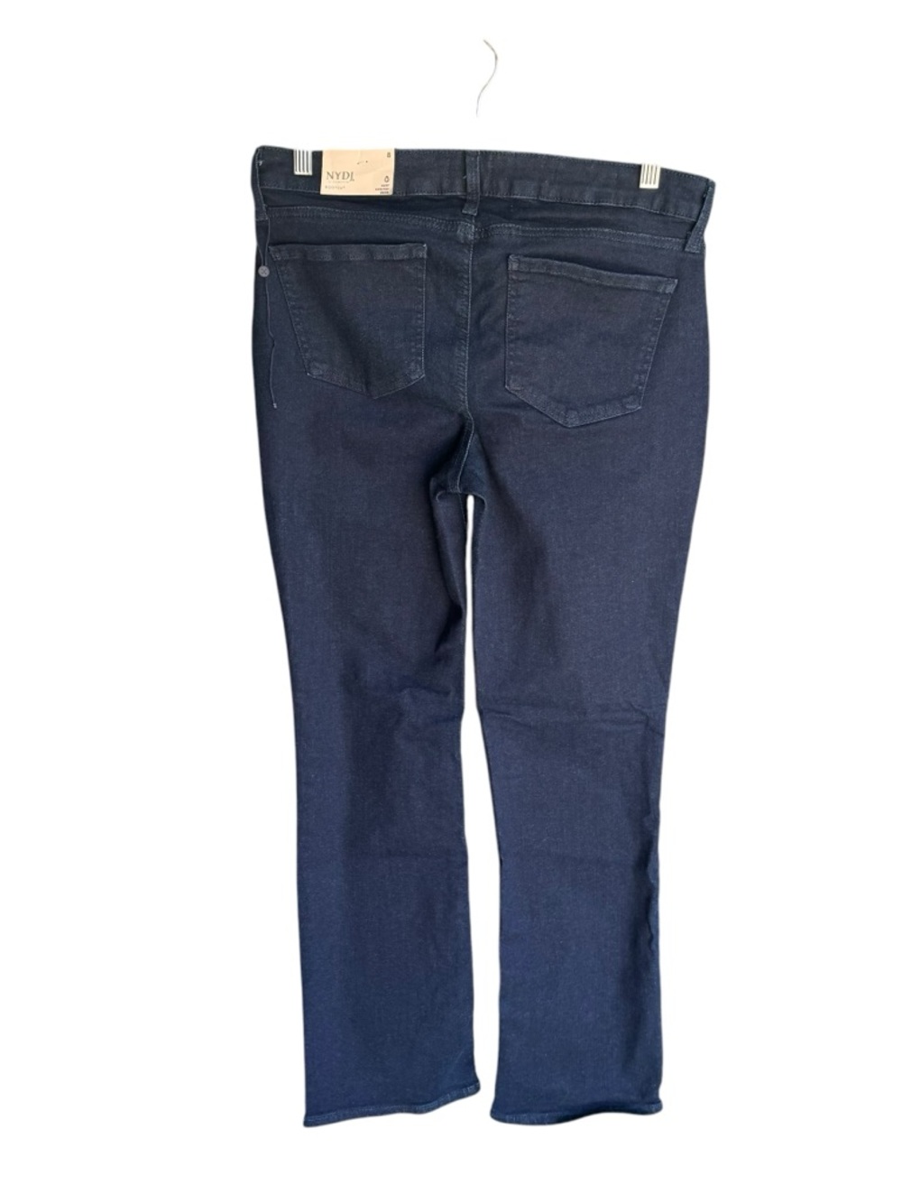 NYDJ - NWT Barbara Bootcut Jeans Dark Wash Lift Tuck Stretch Denim Sz 8 - Picture 5 of 10